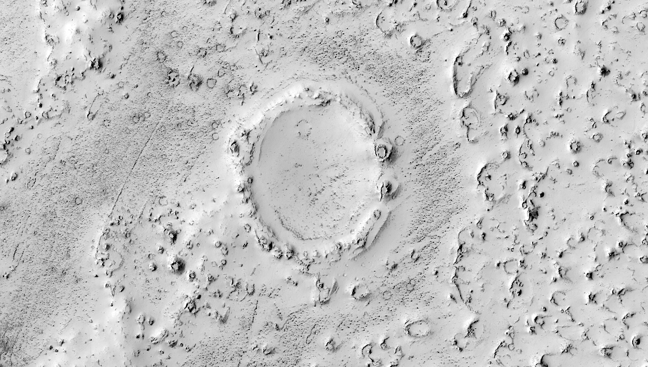 A Ring of Cratered Cones