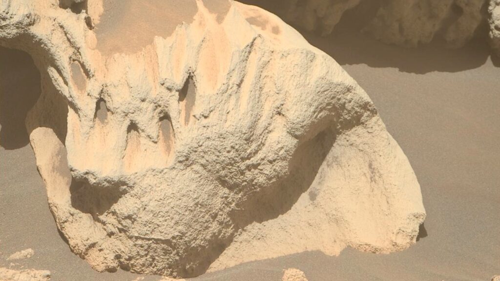 A Rock We Saw On Mars Last Friday