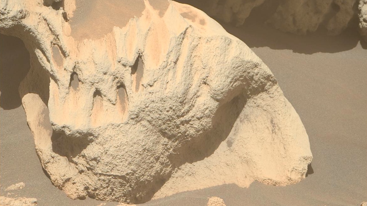 A Rock We Saw On Mars Last Friday