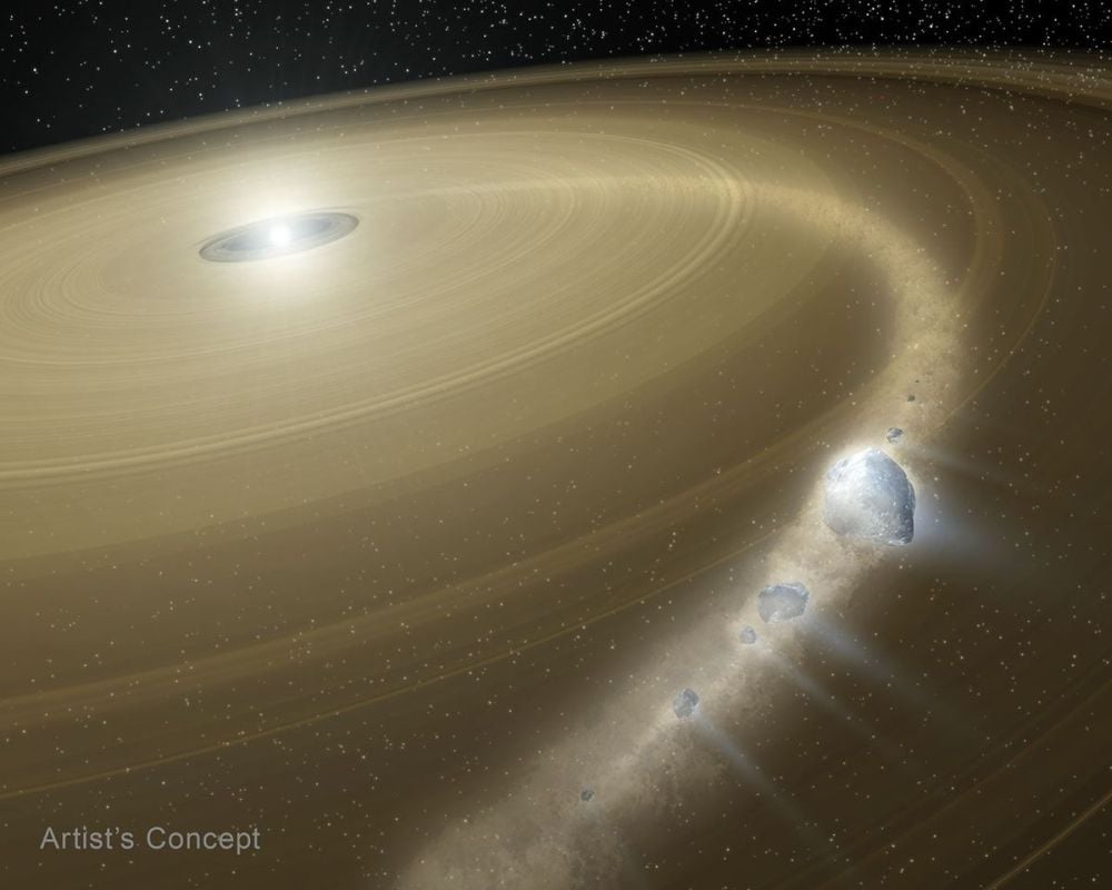 A White Dwarf Makes A Meal Of A Pluto-Like Object