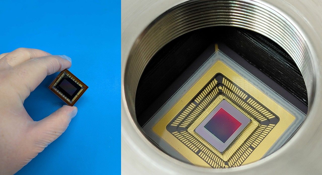 Advancing Single-Photon Sensing Image Sensors to Enable the Search for Life Beyond Earth