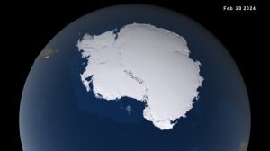 Arctic Sea Ice Reaches Annual Low