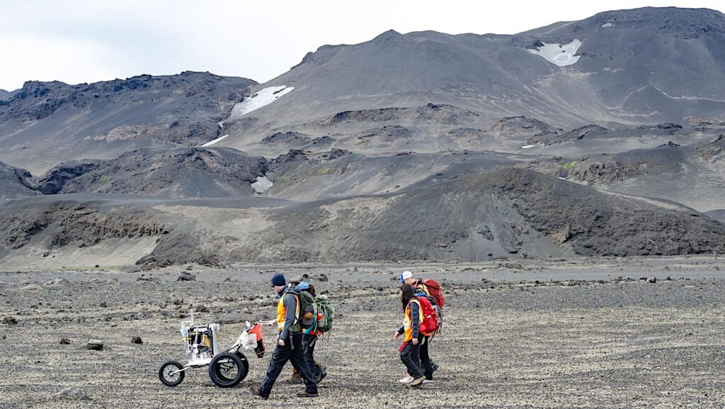 Astronaut Away Team Field Training In Iceland