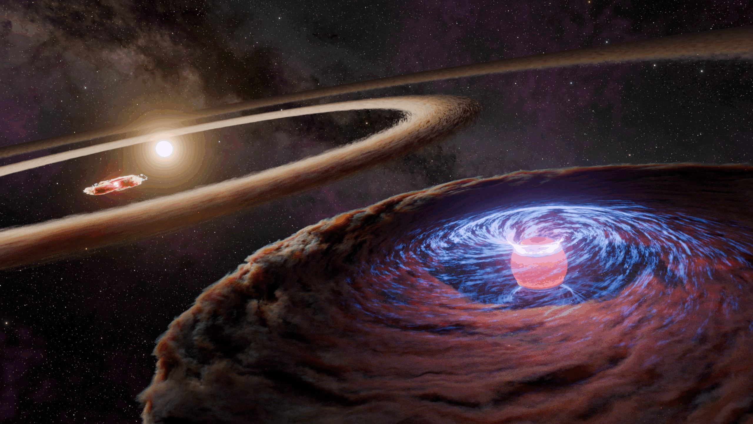 Discovery Alert: ‘Baby’ Planet Photographed in a Ring around a Star for the First Time! 