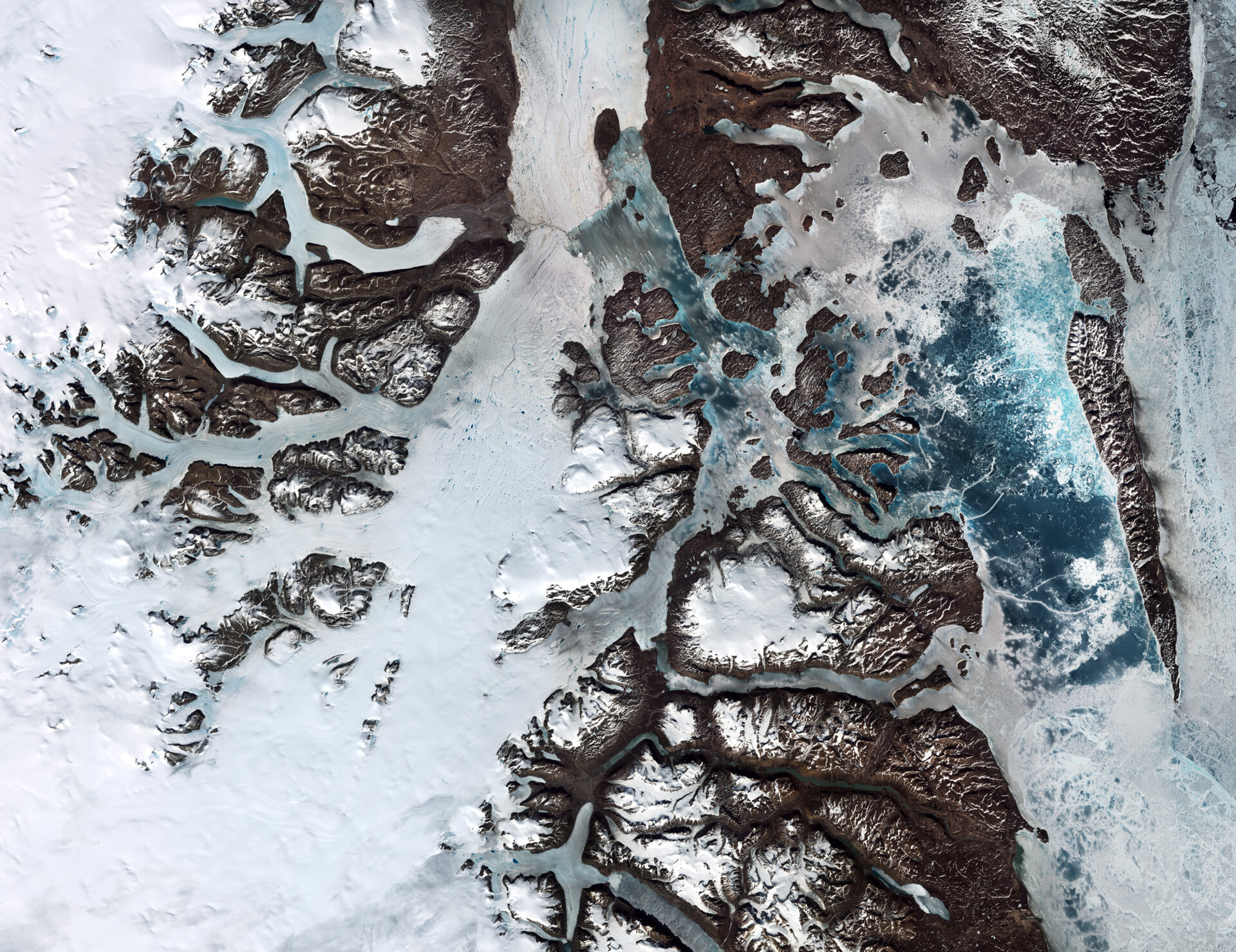 Earth from Space: Northeast Greenland National Park