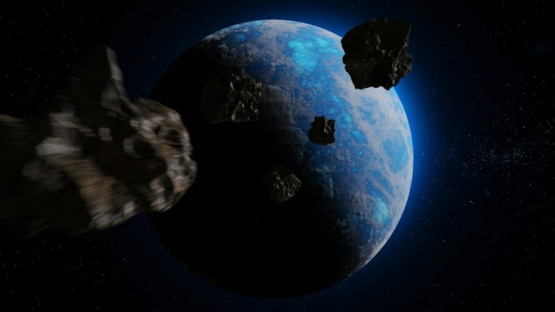 Evidence of an ancient asteroid impact in the North Sea