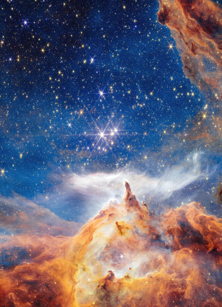Glittering glimpse of star birth