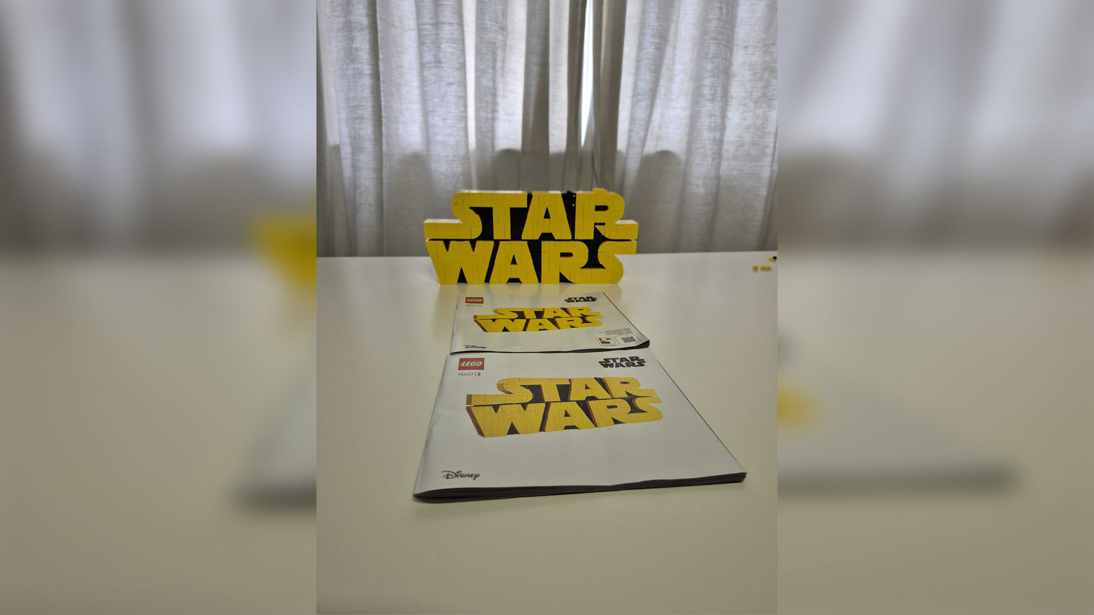 Lego Brick Built Star Wars Logo review — with timelapse video