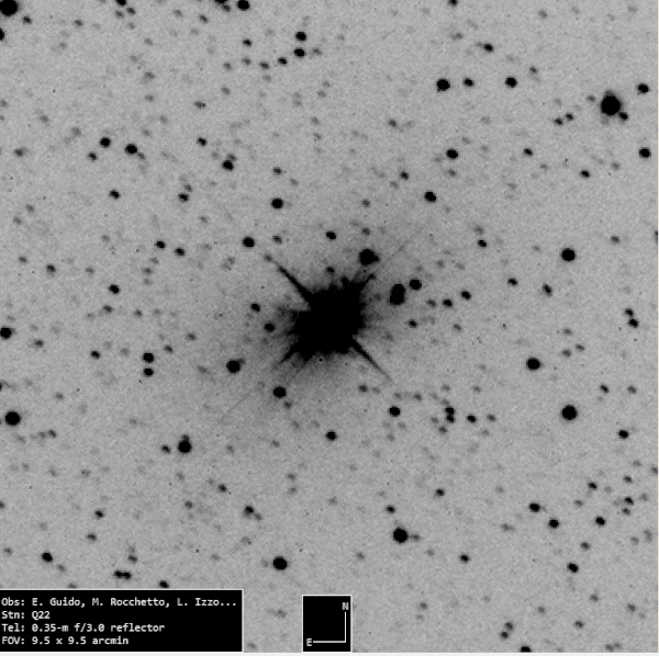 New nova in Centaurus might be visible to the unaided eye