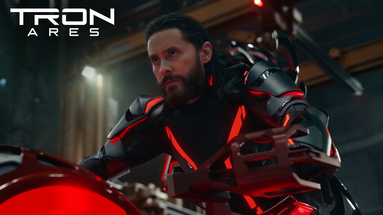 New 'Tron: Ares' trailer paints the town neon red as an ominous voice declares that 'Military AI is the future!' (video)
