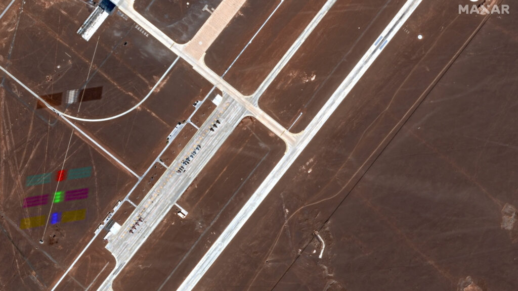 SpaceX Starlink satellite photobombs orbital view of secret Chinese air base (photo)