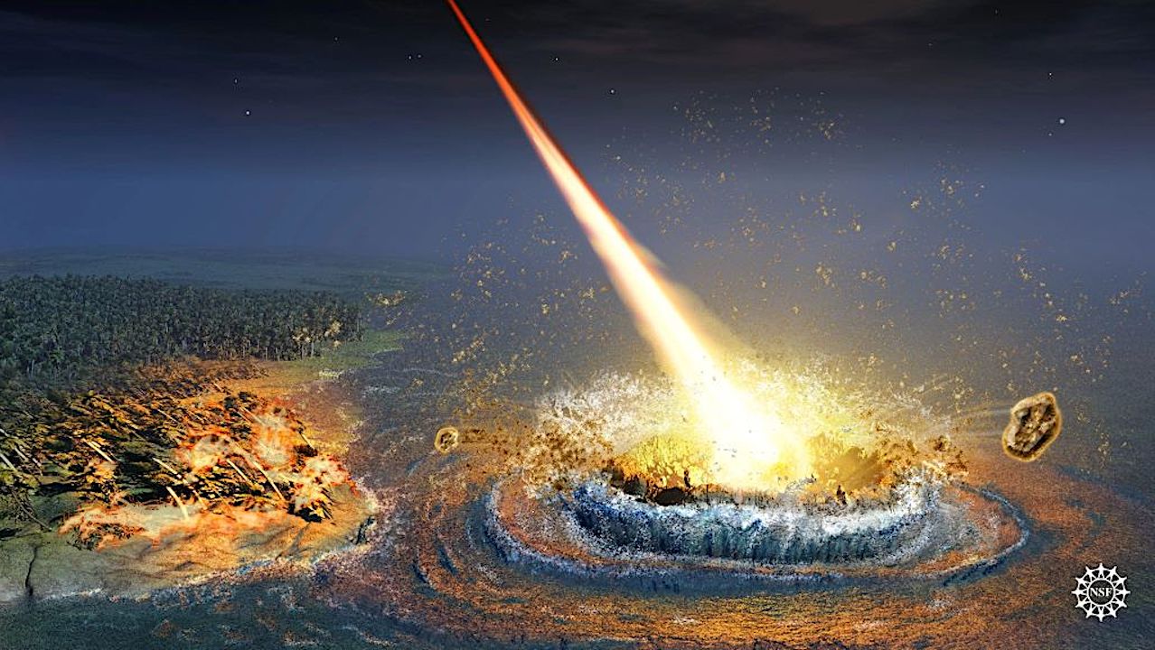 The Depletion Of The Asteroid Belt And The Impact History Of The Earth