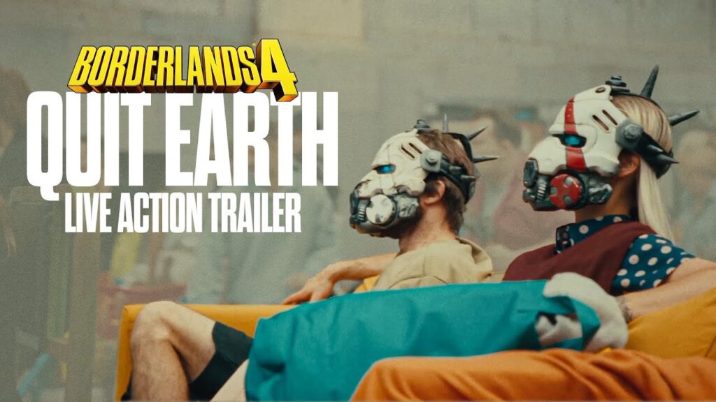 'The rocket is your savior!': New live-action 'Borderlands 4' trailer urges humans to 'Quit Earth', and we can't argue