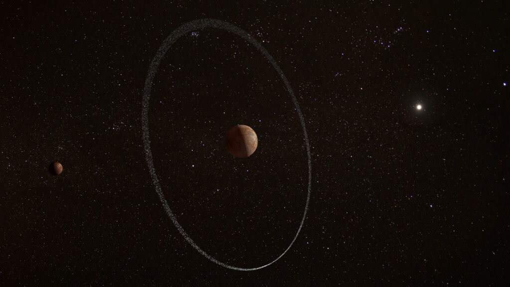The weird ringed dwarf planet Quaoar may have an extra moon, astronomers discover