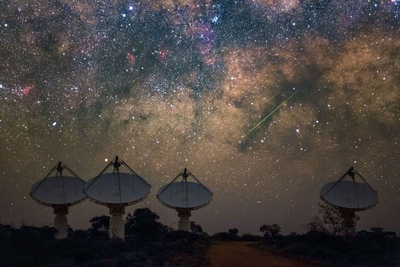 These 2 galaxies are falling into the Virgo Cluster at a staggering rate of 547 miles per second