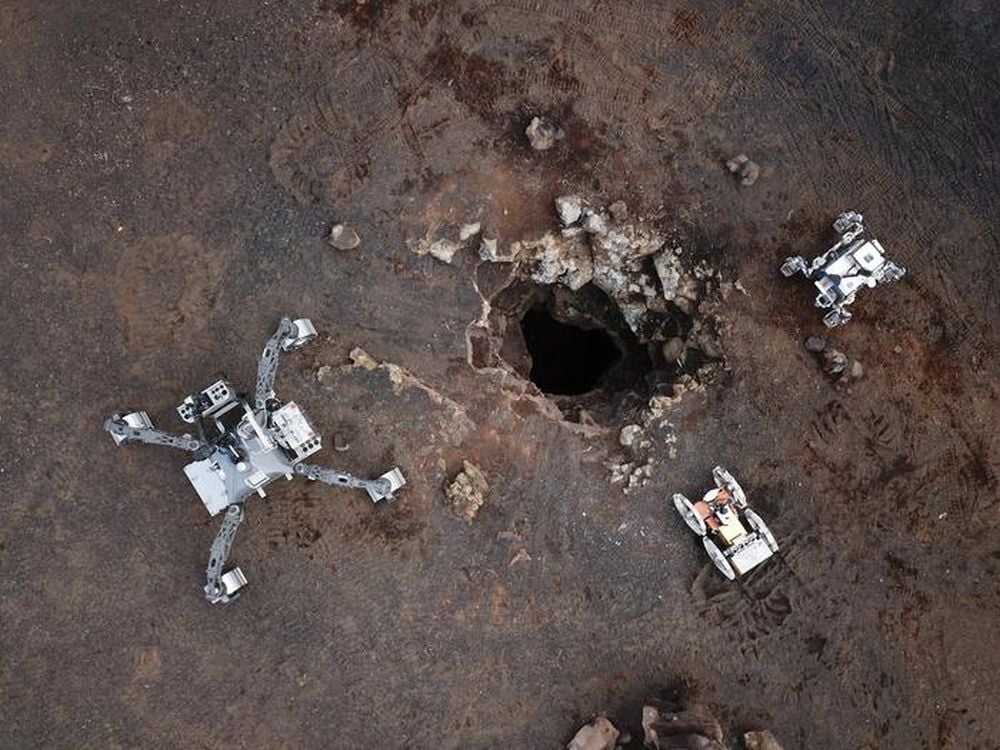 This Trio Of Robots Could Explore Lunar Caves