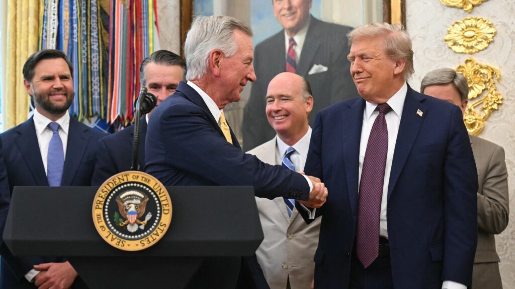 Trump moves US Space Command to Alabama's 'Rocket City'
