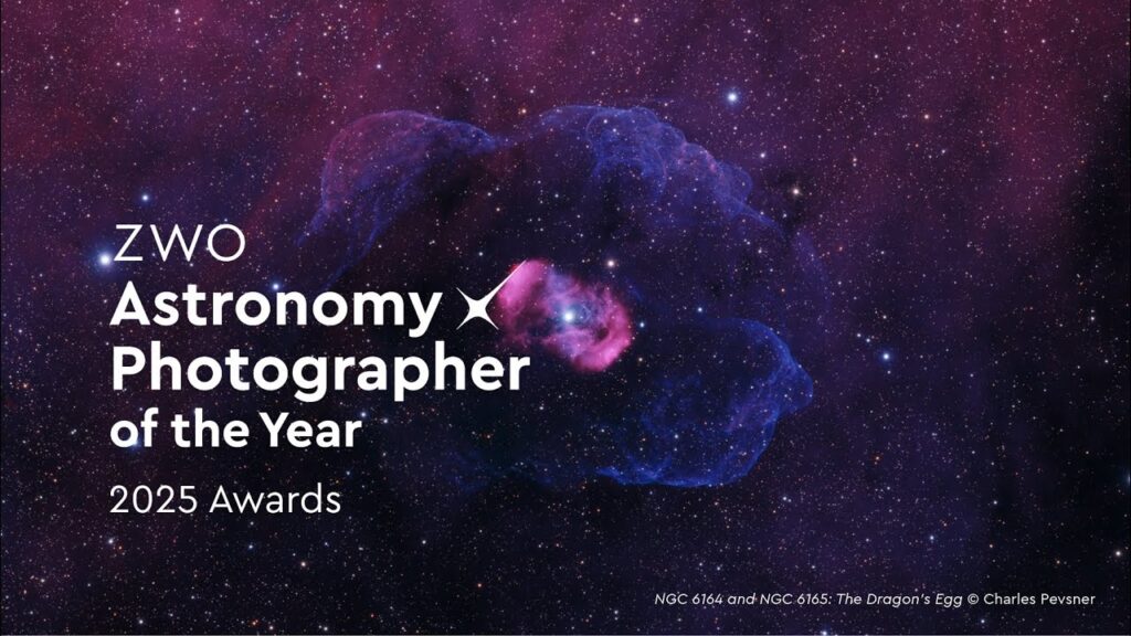Watch the winners of the ZWO Astronomy Photographer of the Year Award 2025 announced live online today (video)