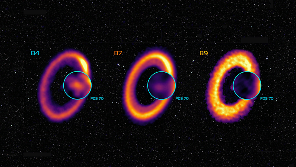 ALMA Pinpoints The Radio Signature Of Planetary Growth