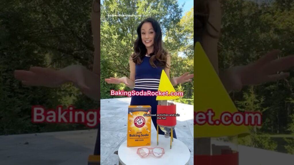 Blast off with the 'Space Gal' Emily Calandrelli for Arm and Hammer's Baking Soda Rocket Day
