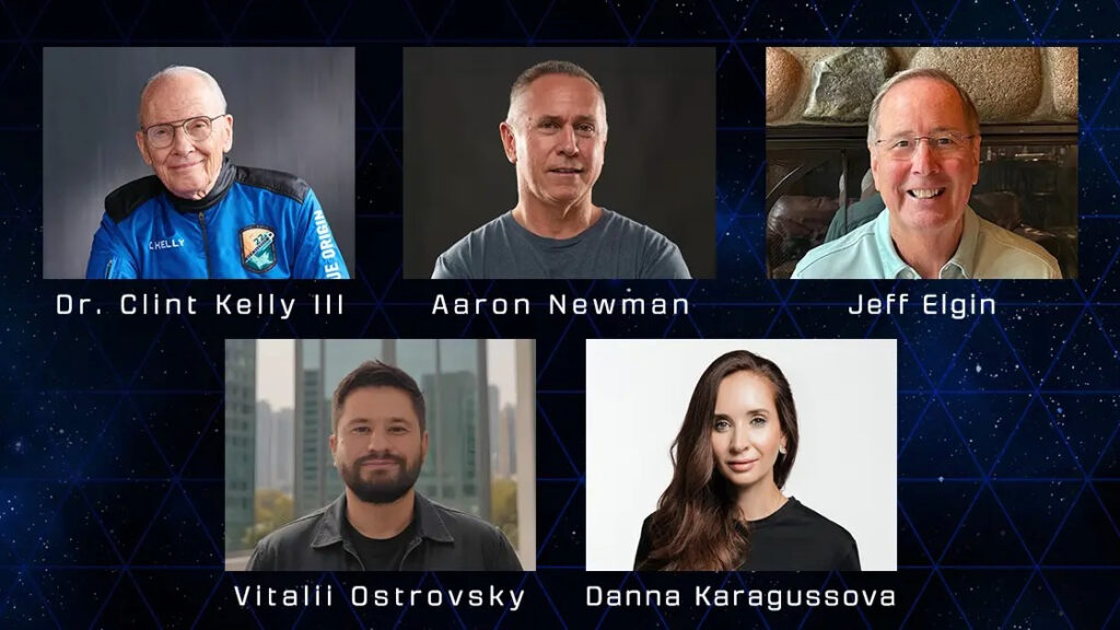 Blue Origin reveals space tourists to launch on next New Shepard rocket