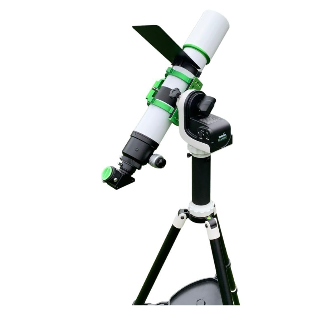 Celestron Heliostar 76 H-Alpha 76mm Aperture with 630mm Focal Length Solar Telescope and SolarQuest Alt-Azimuth Mount Kit for Double-Stack Performance
