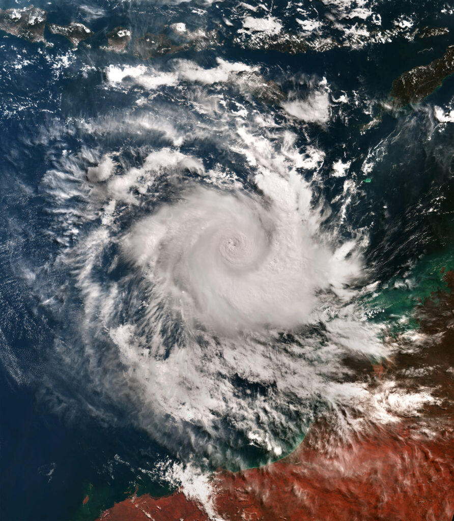 Earth from Space: Cyclone Errol