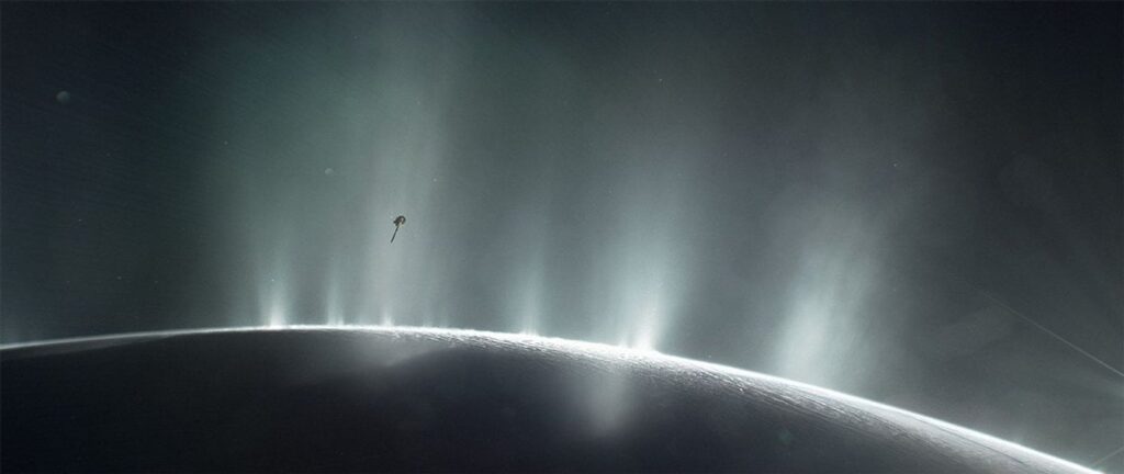 Enceladus Isn't Throwing As Much Ice Into Orbit As We Thought