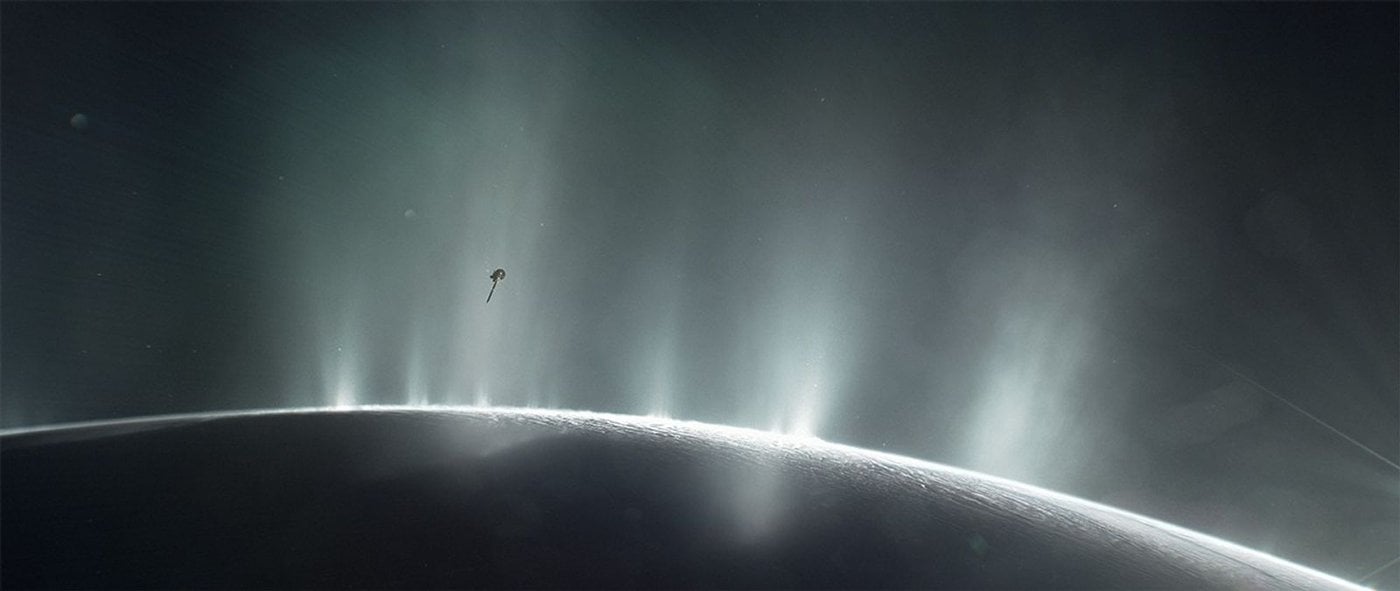 Enceladus Isn't Throwing As Much Ice Into Orbit As We Thought