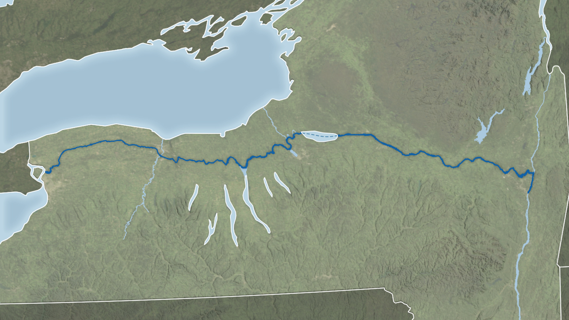 Erie Canal seen from space, is now 200 years old | Space photo of the day for Oct 1. 2025