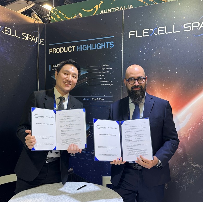 Flexell Space and NPC Spacemind Partner at IAC 2025 on Next-Generation Solar Array Development