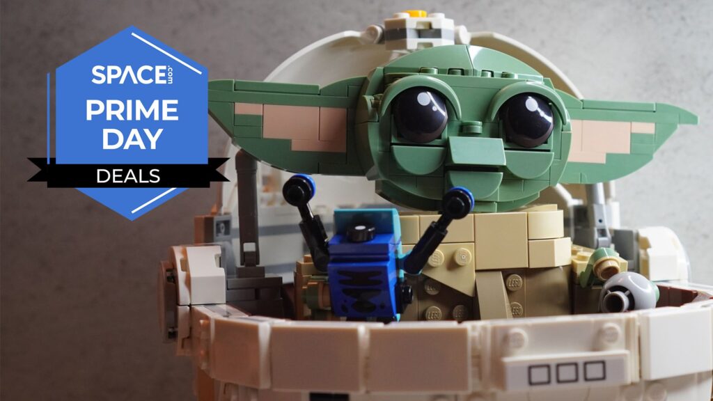Lego Grogu with Hover Pram is discounted ahead of next year's The Mandalorian movie, but not for long
