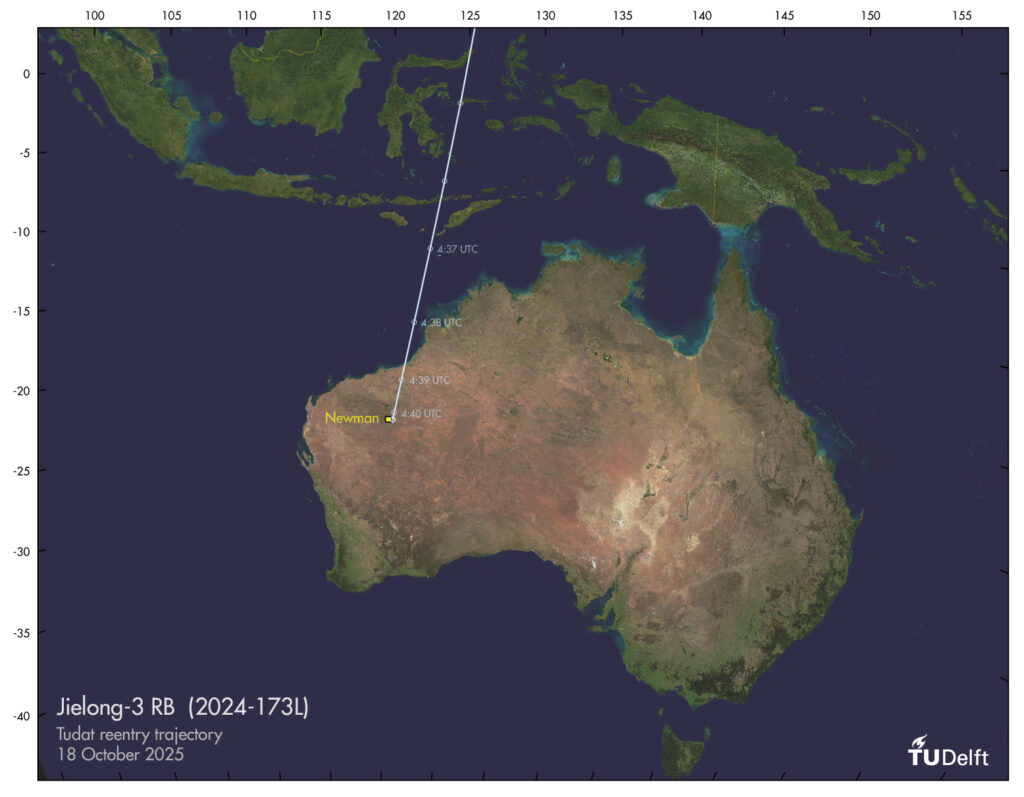 Mysterious smoldering wreckage in Australian Outback is likely part of a Chinese rocket