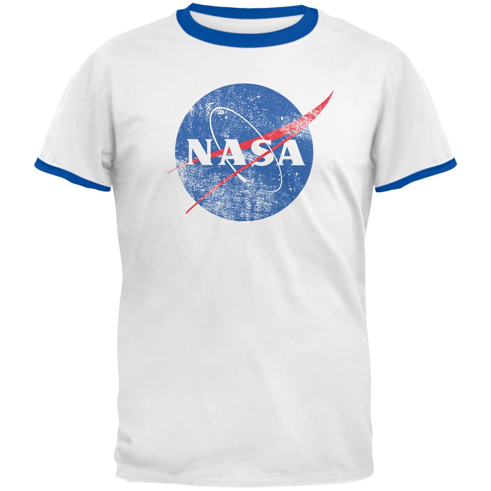 NASA Distressed Logo Adult T-Shirt