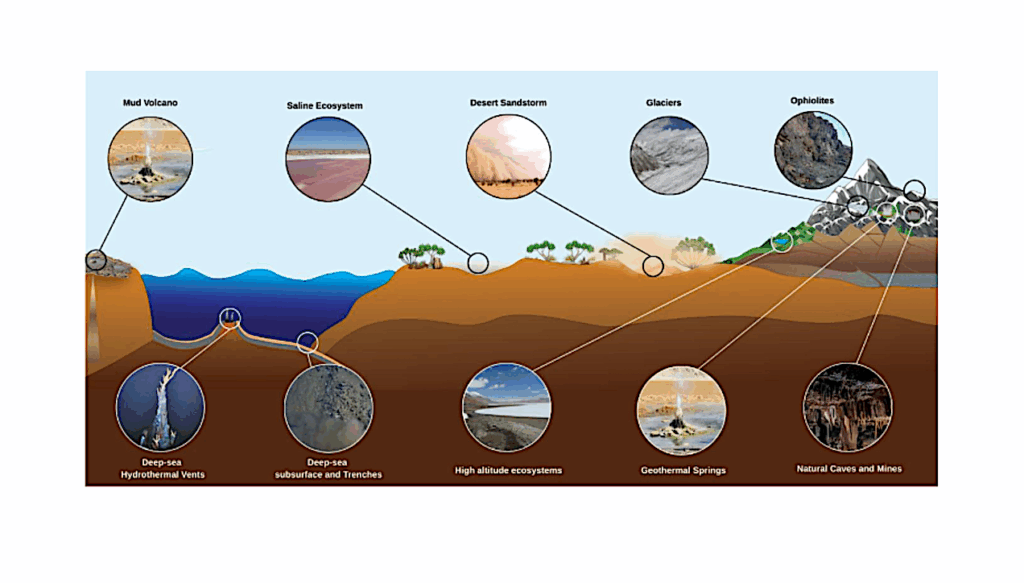 Planetary Analog Sites In The Indian Subcontinent And The Indian Ocean: Underexplored Environments Suited For Astrobiological And Space Research