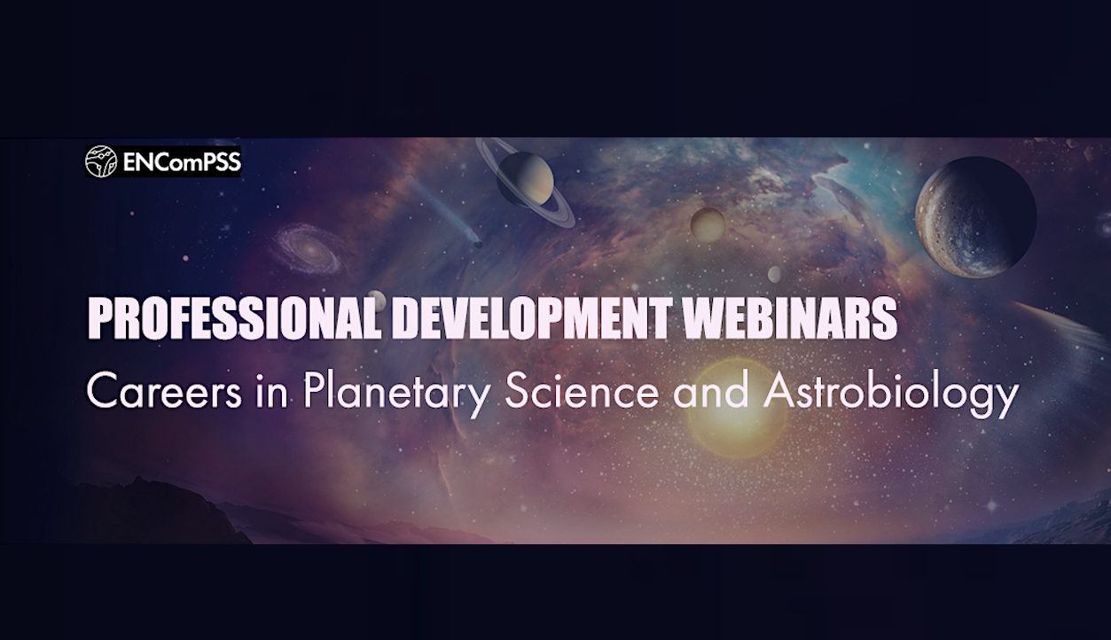 Professional Development Webinars for Planetary & Astrobiology Researchers