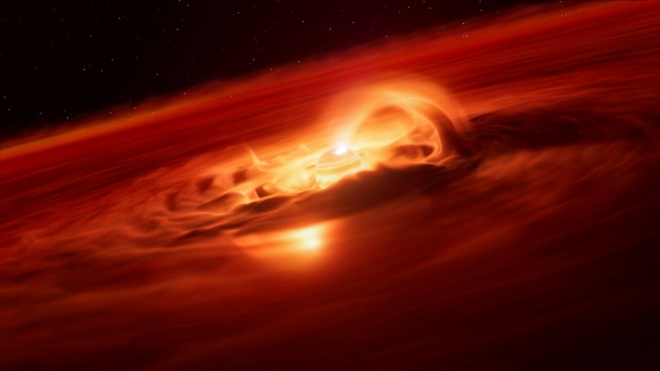 Rogue planet found growing at astonishing record rate