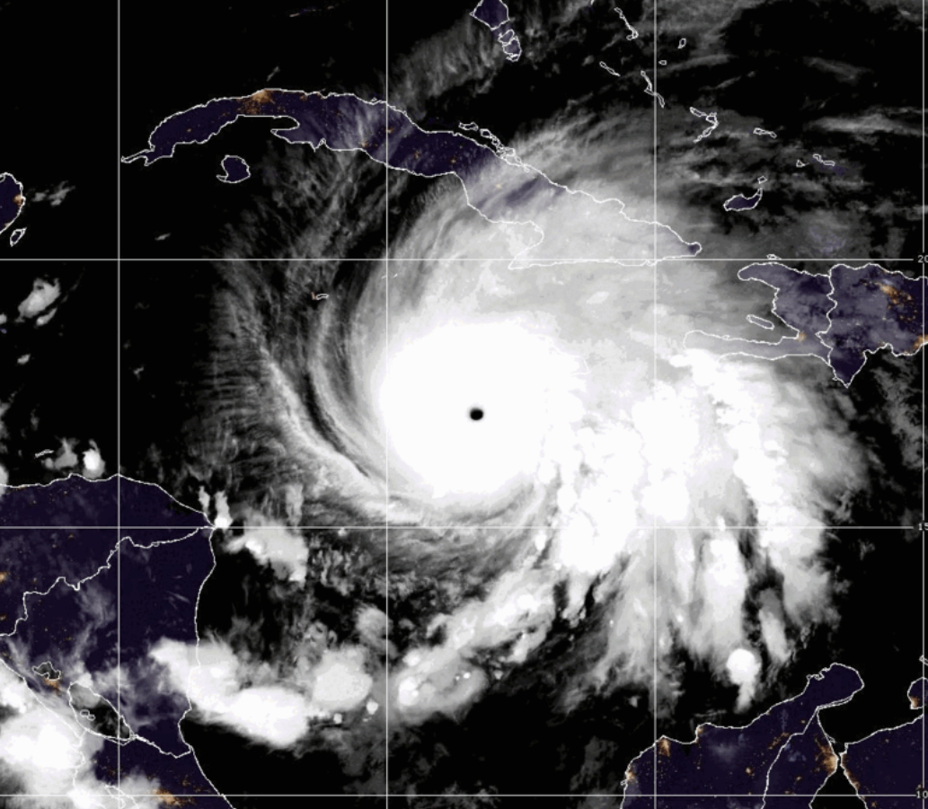 Satellites watch Category 5 Hurricane Melissa ahead of potentially record-breaking landfall in Jamaica