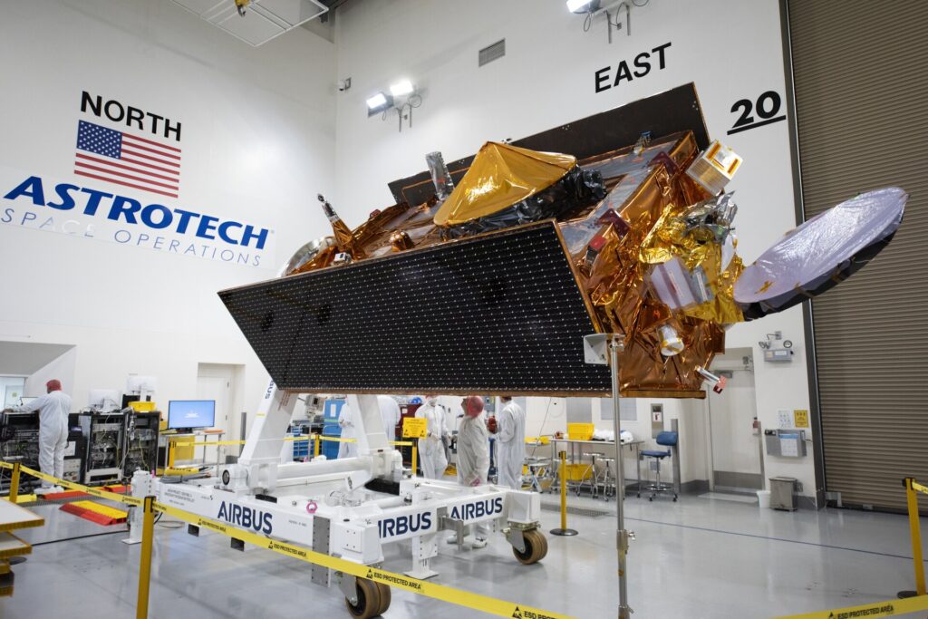 Sea-level monitoring satellite unboxed