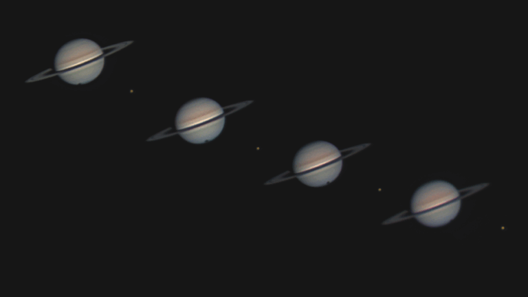 See Titan’s shadow transit Saturn – next chance 2038!