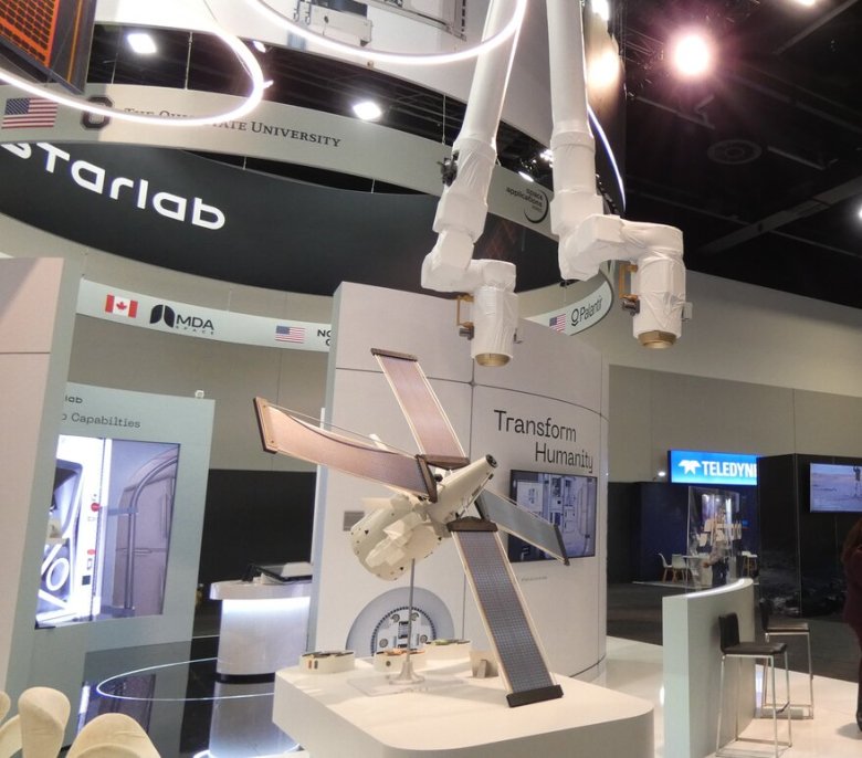 Starlab partners unveil full-scale mockup of commercial space station