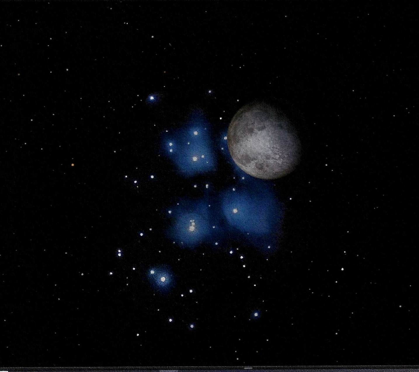 The moon meets up with the Seven Sisters tonight. Here's how to see it