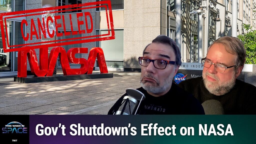 This Week In Space podcast: Episode 180 — NASA is Closed for Business