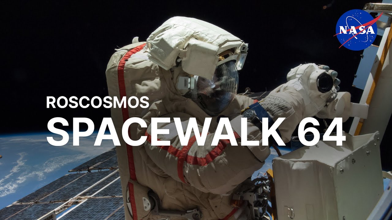 Watch 2 Russian cosmonauts spacewalk outside the International Space Station today
