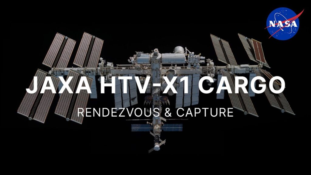 Watch Japan's 1st HTV-X cargo craft arrive at the International Space Station today