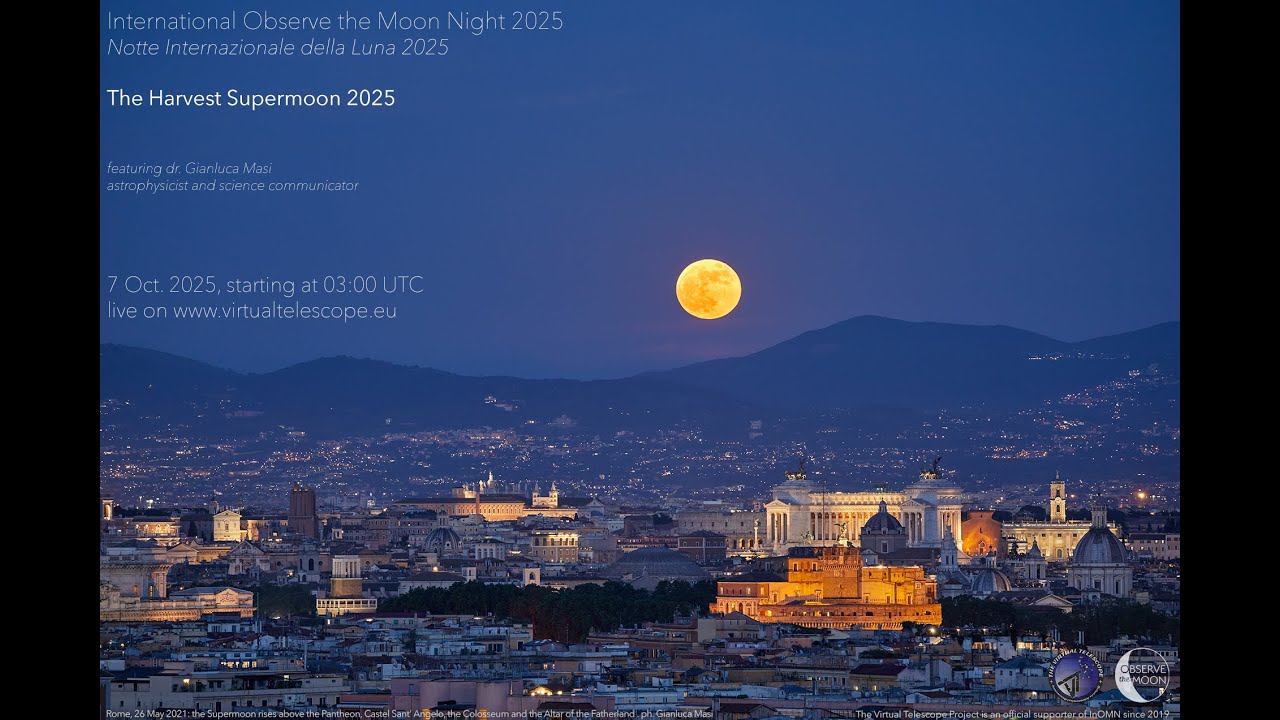 Watch the 1st supermoon of 2025 shine tonight with this free Harvest Moon livestream