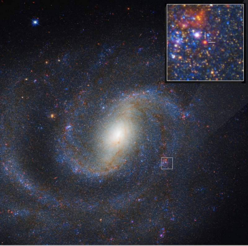 Webb glimpses doomed star before its explosion