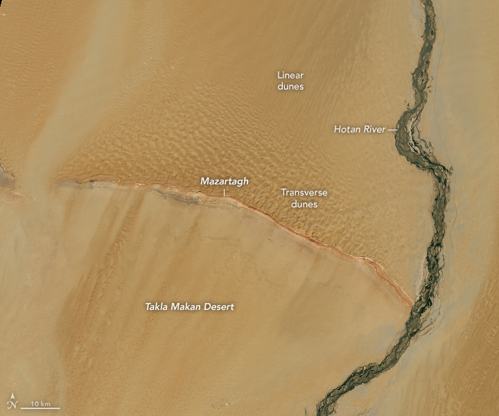 Where the ridge meets the river | Space photo of the day for Oct. 16, 2025