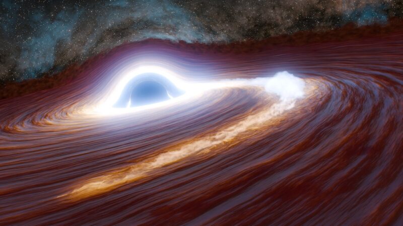 Black hole record: Brightest and most distant flare yet