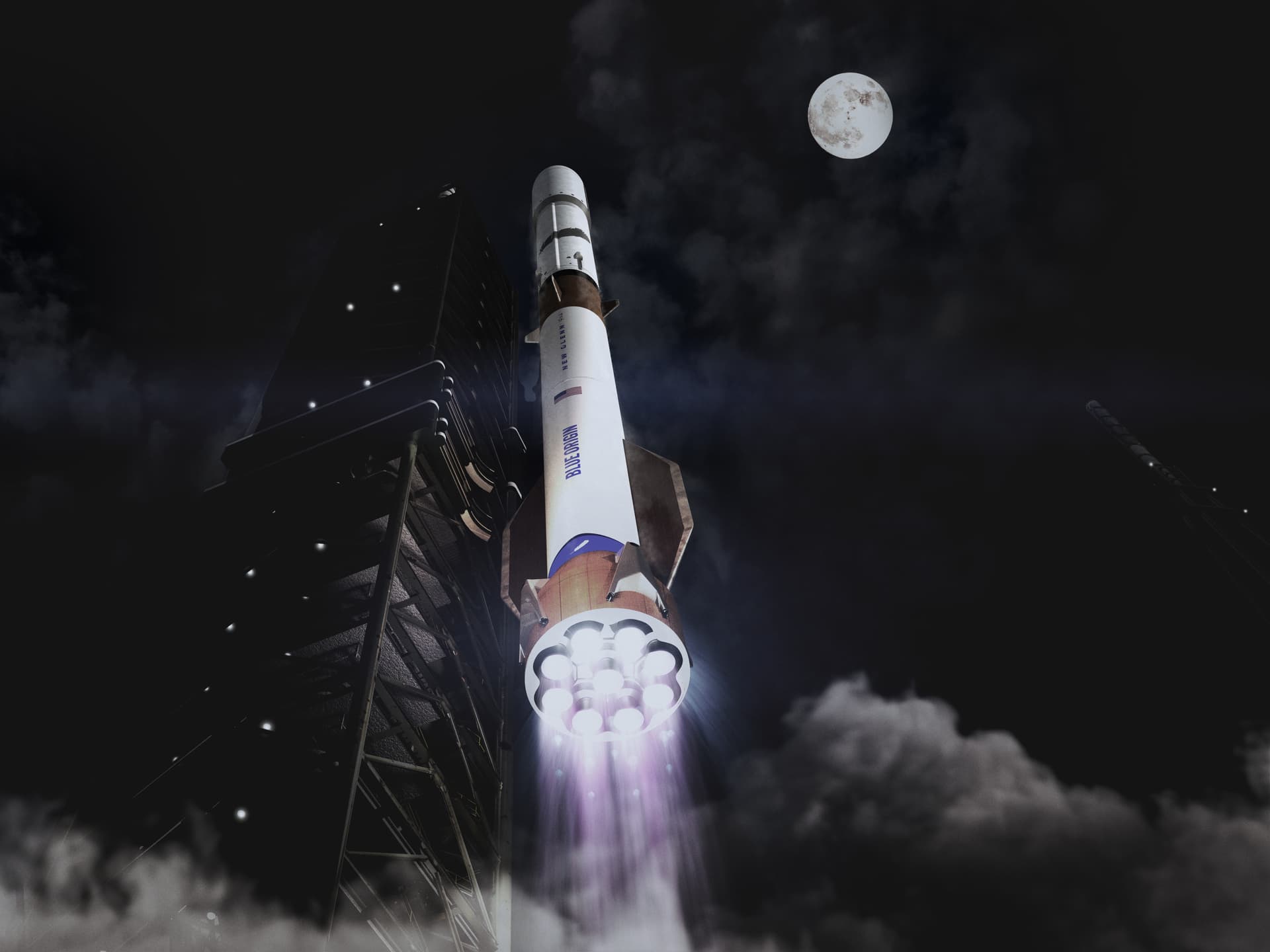 Blue Origin to Build a "Super Heavy" Rocket to Compete with Starship